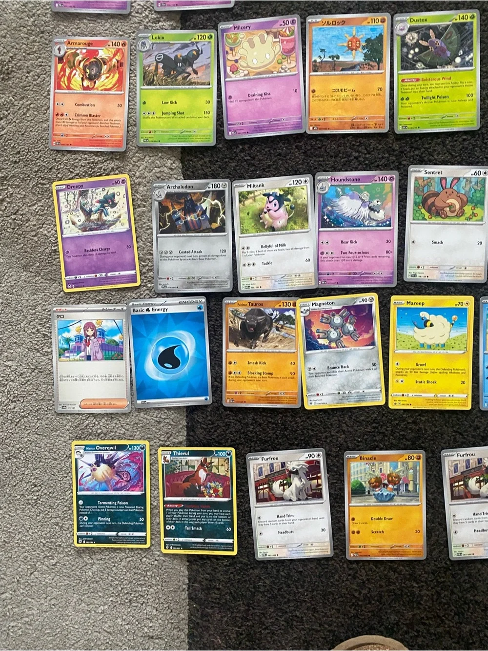 Pokemon card Lot Of 77